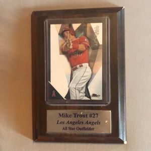 Mike trout 2015 topps finest card